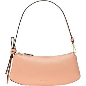 image:imagekate spade new york Loop Pebbled Leather PochetteLight Cantaloupe