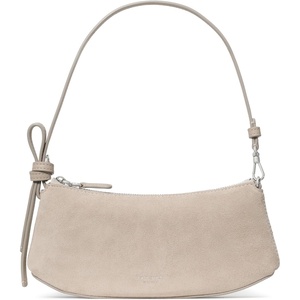 image:imagekate spade new york Loop Pebbled Leather PochetteMilk Glass Suede