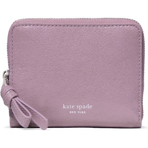 image:imagekate spade new york Loop Pebbled Leather Small Zip Around WalletGlazed Market Purple