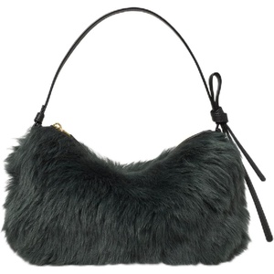 image:imagekate spade new york Loop Shoulder BagShearling Deep Evergreen