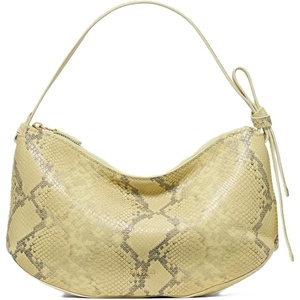 image:imagekate spade new york Loop Shoulder BagSnake Embossed Pale Citron