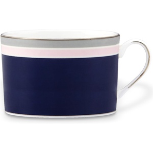 image:imagekate spade new york Mercer Drive Accent Plate Porcelain Pink and WhiteCup