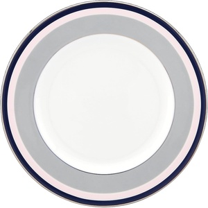 image:imagekate spade new york Mercer Drive Accent Plate Porcelain Pink and WhiteSalad Plate