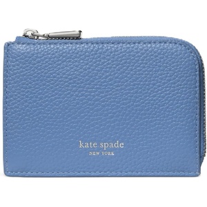 image:imagekate spade new york Mini Zip Card Case Banana Printed Leather Mini Zip Card CaseBlue
