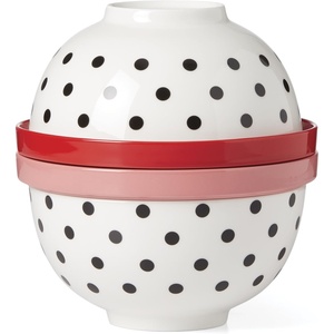image:imagekate spade new york On The Spot Nesting Set 8Piece WhiteMultiDinnerware Set