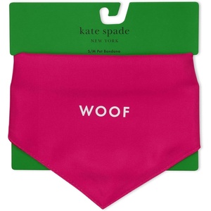 image:imagekate spade new york Pet Bandana for Boy or Girl Dogs Lightweight Bandana for Dog Cute Dog Scarf for Small or Medium Pets Red and PinkRed and Pink