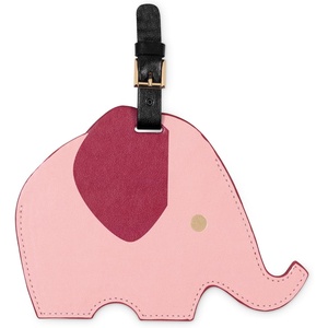 image:imagekate spade new york Round Red Vegan Leather Luggage Tag for Women Durable Suitcase ID Tag Elephant425 x 575 inches