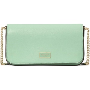 image:imagekate spade new york Serena Saffiano Leather Flap Chain WalletPistachio Ice