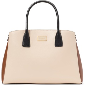 image:imagekate spade new york Serena Saffiano Leather SatchelMilk Glass Multi