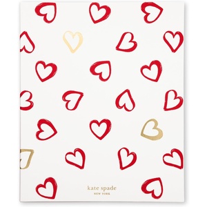 image:imagekate spade new york Small Concealed Spiral Notebook 825 x 675 Journal Notebook with 112 Lined Pages Brushstroke Hearts