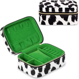 image:imagekate spade new york Small Travel Jewelry Case Jewelry Travel Box Jewelry Holder Organizer for Rings Necklaces Earrings Bracelets Modern Leopard