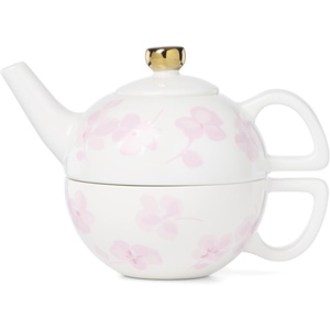 image:imagekate spade new york Spring Pansies Glass Petite Rose BowlTea set