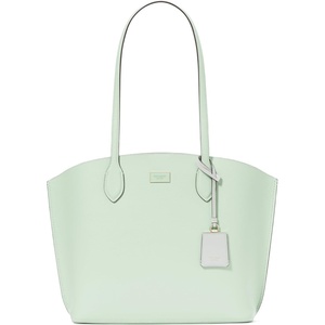 image:imagekate spade new york Suite Crossgrain Leather Large Open Tote BagPistachio Ice