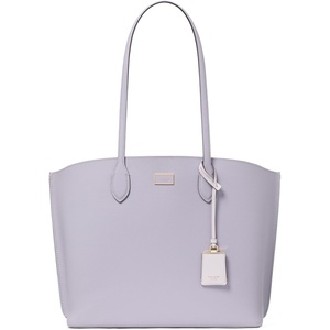 image:imagekate spade new york Suite Crossgrain Leather Large Work Tote BagLavender Cream