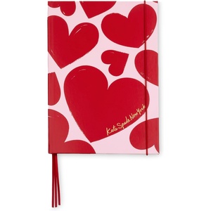 image:imagekate spade new york Take Note XL Notebook Journal Vegan Leather Hardcover Journal Diary Includes 168 Lined Pages 11 x 7 Writing Pad MagazineSweet Hearts