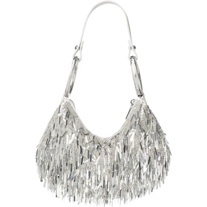 image:imagekate spade new york The Bangle Sequin Paillette BagSilver Embellished Fringe