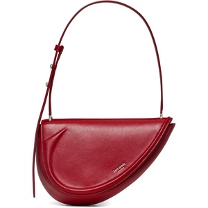 image:imagekate spade new york The Spade Fine Grain Leather Shoulder BagDark Scarlet