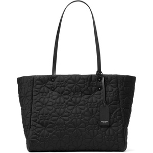 image:imagekate spade new york Tilly Quilted Fabric Medium ToteBlack