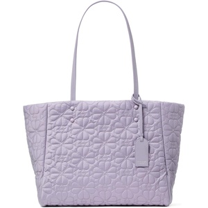 image:imagekate spade new york Tilly Quilted Fabric Medium ToteFrozen Lilac