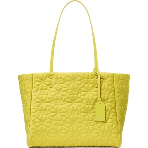 image:imagekate spade new york Tilly Quilted Fabric Medium ToteOlivine