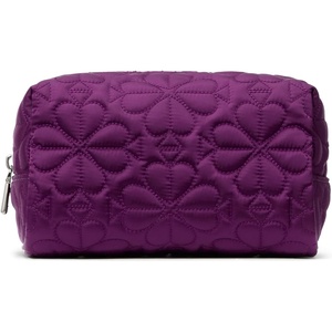 image:imagekate spade new york Tilly Quilted Fabric Small CosmeticNightshade