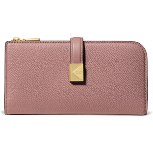 image:imagekate spade new york Tribeca Pebbled Leather Zip Slim WalletDusk Rose