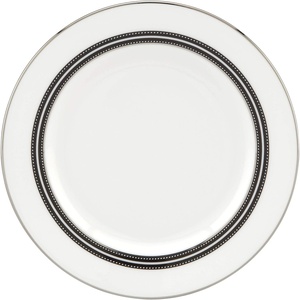 image:imagekate spade new york Union Street Saucer 040 LB BlackBread Plate