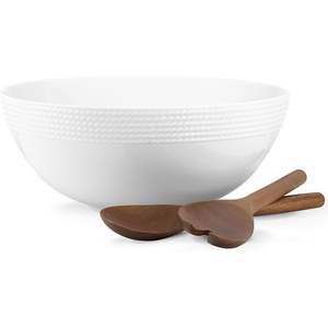 image:imagekate spade new york Wickford Soup Bowl WhiteSalad Set with Servers