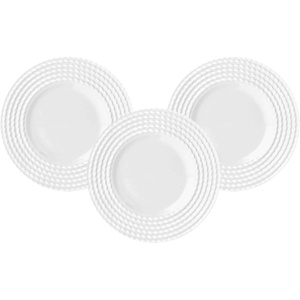 image:imagekate spade new york Wickford Tidbit Plate 1Piece Side Plate Service for 1 White 6inch Diameter1 Count 6 x 6 x 05 Pack of 3