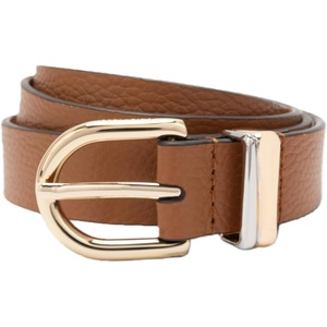 image:imagekate spade new york Womens 1 Inch 2tone Molten Loop Belt Stylish Accessory for Everyday Adjustable FitChestnut Honey