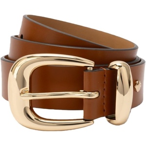 image:imagekate spade new york Womens 118 Inch Molten Buckle amp Loop Belt Stylish Accessory amp Adjustable FitChestnut Honey