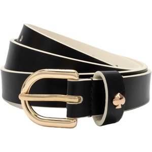 image:imagekate spade new york Womens 8 Inch Belt With Pop Color Edge Stylish Accessory for Everyday Adjustable FitBlack