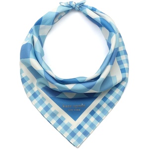 image:imagekate spade new york Womens Beach Plaid Silk Bandana Stylish amp Lightweight Accessory Ideal for EverydayCosmic Zen