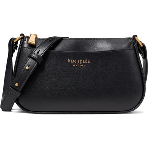 image:imagekate spade new york Womens Bleecker Saffiano Small Leather Crossbody BagBlack