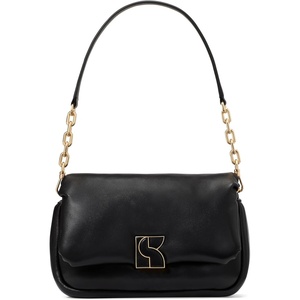 image:imagekate spade new york Womens Dakota Smooth Leather Small CrossbodyPuffy Black