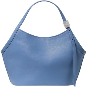 image:imagekate spade new york Womens Deco Fine Grain Leather Small Tulip ToteBlue