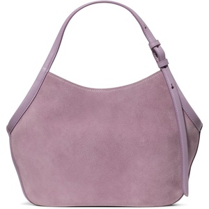 image:imagekate spade new york Womens Deco Fine Grain Leather Small Tulip ToteMarket Purple Suede