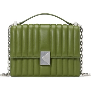 image:imagekate spade new york Womens Deco Leather Flap Chain CrossbodyJungle Vine