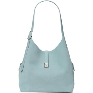 image:imagekate spade new york Womens Deco Pebbled Leather Large Shoulder BagEnglish Sea Leather and Suede