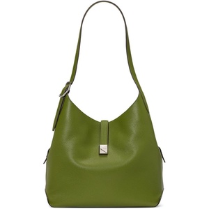 image:imagekate spade new york Womens Deco Pebbled Leather Large Shoulder BagJungle Vine