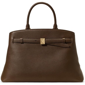 image:imagekate spade new york Womens Deco Pebbled Leather SatchelBurnt Sage