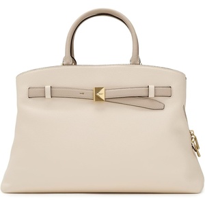 image:imagekate spade new york Womens Deco Pebbled Leather SatchelColorblocked Cashew Milk Multi