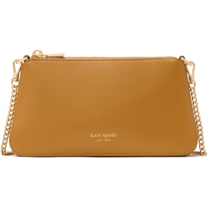 image:imagekate spade new york Womens Grace Fine Grain Leather PochetteCurry