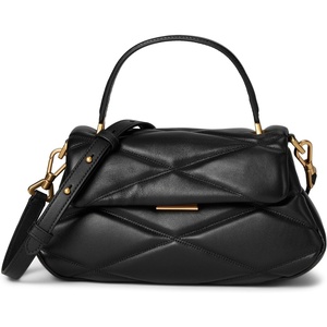 image:imagekate spade new york Womens Grace Fine Leather Small Top Handle BagQuilted Black