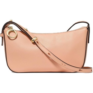 image:imagekate spade new york Womens Halo Fine Grain Leather CrossbodyLight Cantaloupe
