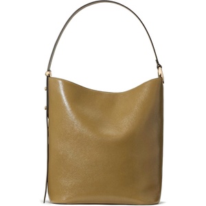 image:imagekate spade new york Womens Halo Fine Grain Leather Large BucketGlazed Dried Thyme