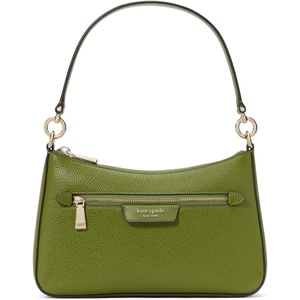 image:imagekate spade new york Womens Hudson Pebbled Leather Convertible CrossbodyJungle Vine