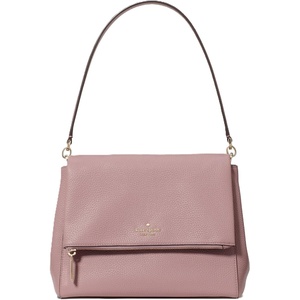 image:imagekate spade new york Womens Leila Pebbled Leather Medium Flap Shoulder BagDusk Rose