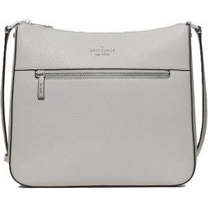 image:imagekate spade new york Womens Lena Pebbled Leather Swingpack CrossbodyPlatinum Grey