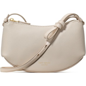 image:imagekate spade new york Womens Loop Pebbled Leather CrossbodyCashew Milk